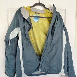 Burton Gray and Yellow Mesh Jacket
